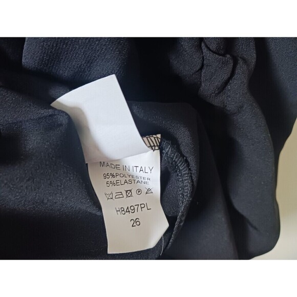 Boohoo Blazer Jacket Ruched Sleeve Open Front Collared Black Size 22 NWT - Picture 5 of 6